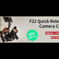 Falcam F22 Quick Release 2-Way Fluid Head