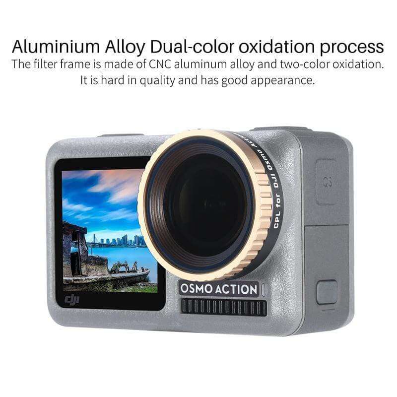 DJI Osmo Action ND Filters (ND8 ND16 ND32 ND64) - ULANZI Store