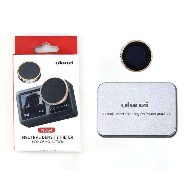DJI Osmo Action ND Filters (ND8 ND16 ND32 ND64) - ULANZI Store