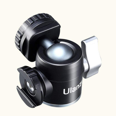 Ulanzi U-60  Dual Cold Shoe Ballhead - ULANZI
