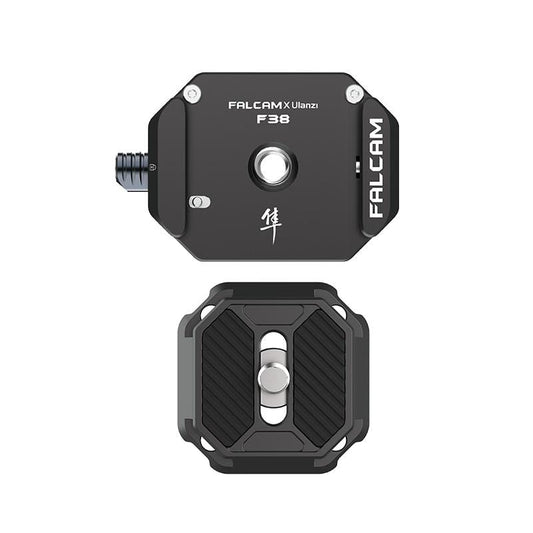 Falcam F38 Quick Release System - Durable aluminum alloy quick release plate and base.