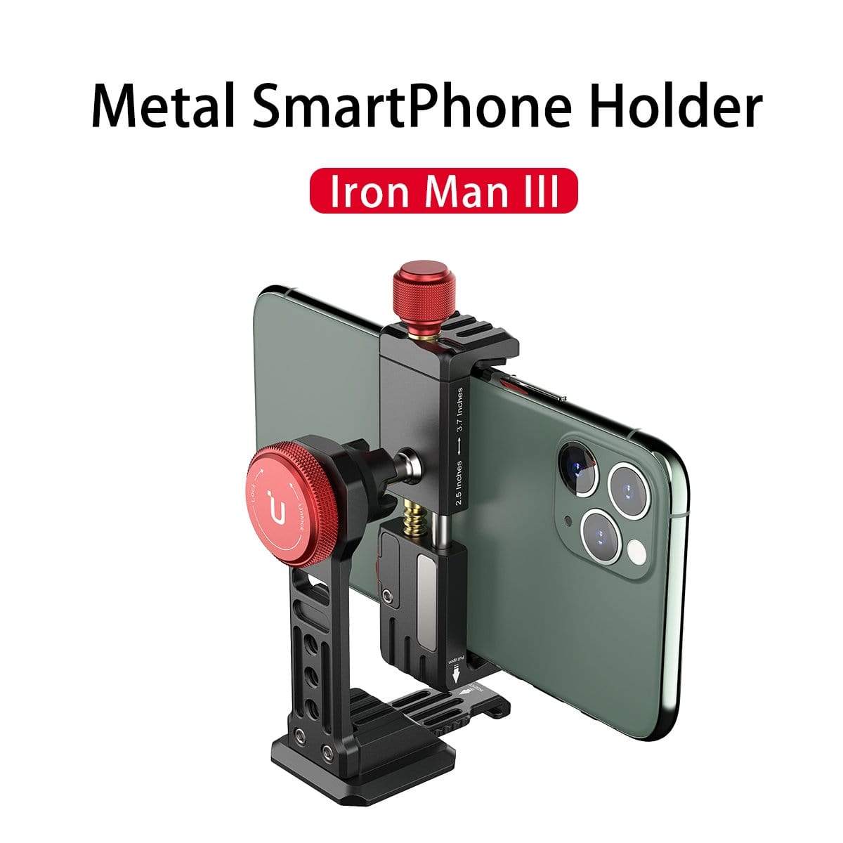 Ulanzi ST-14 Iron Man III 360° Tripod Smartphone Mount
