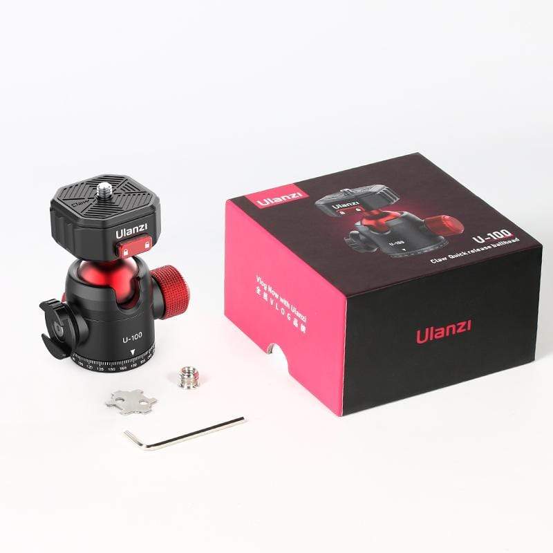 Ulanzi U-100 Claw Quick Release Pan Ballhead - ULANZI