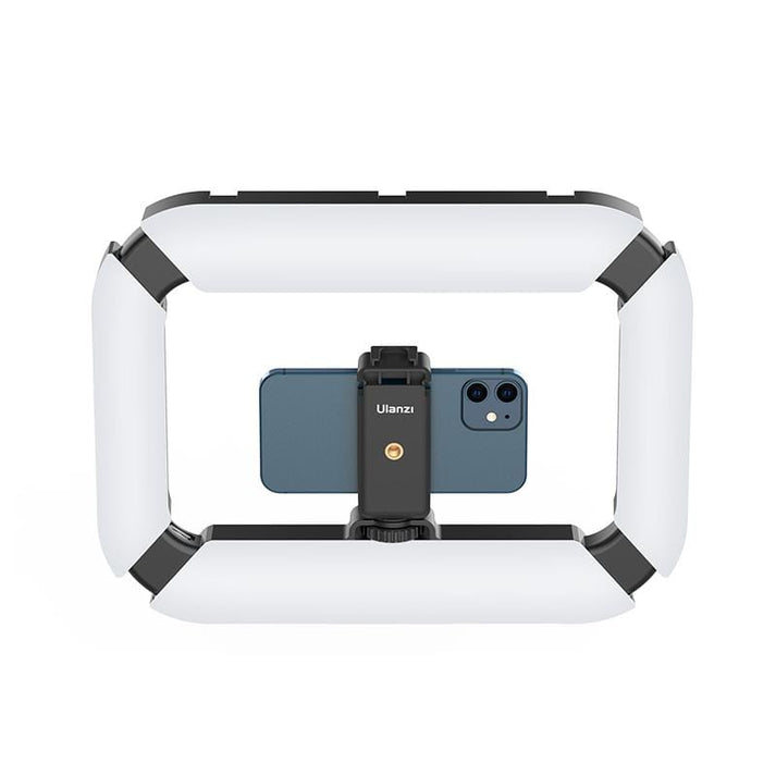 Bicolor LED Ring Light Rig | 8000mAh Portable Video
