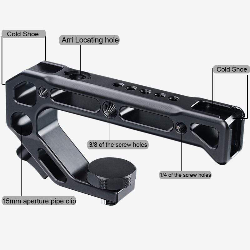 R008 Camera Cold Shoe Top Handle - ULANZI Store