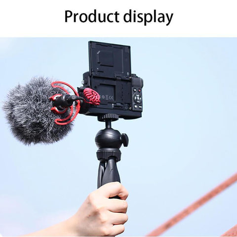 UURig L Cold Shoe Microphone Vlog Mount for Canon G7X Mark III 
