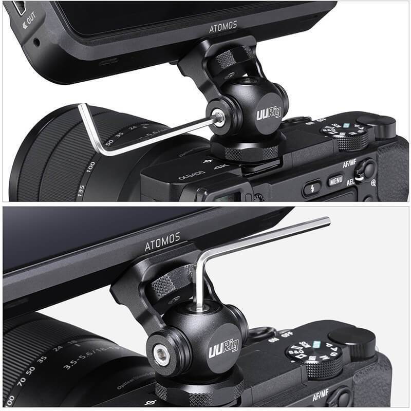 UURig R015 Cold Shoe Monitor Mount - ULANZI