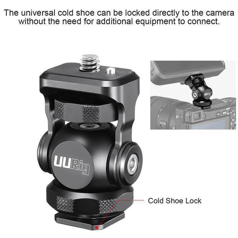 UURig R015 Cold Shoe Monitor Mount - ULANZI