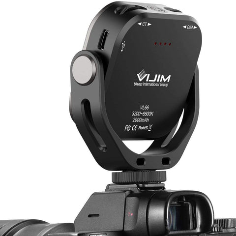 VIJIM VL66 360° Rotatable LED Video Light